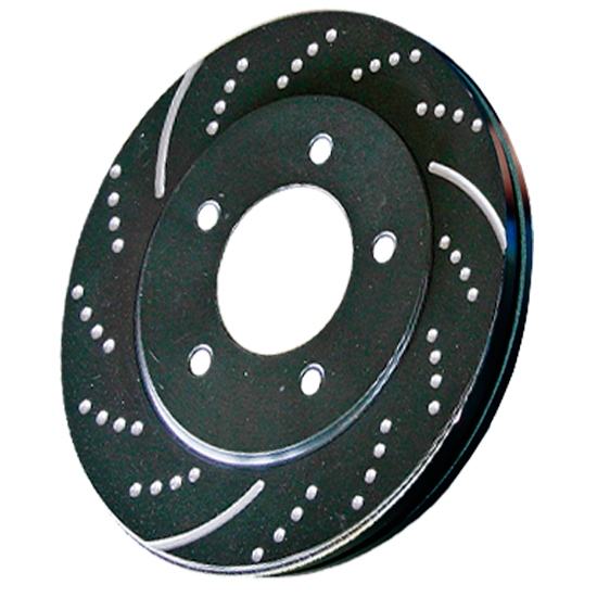 EBC 3GD Slotted & Drilled Rotors For 1970 Fiat 124 GD041